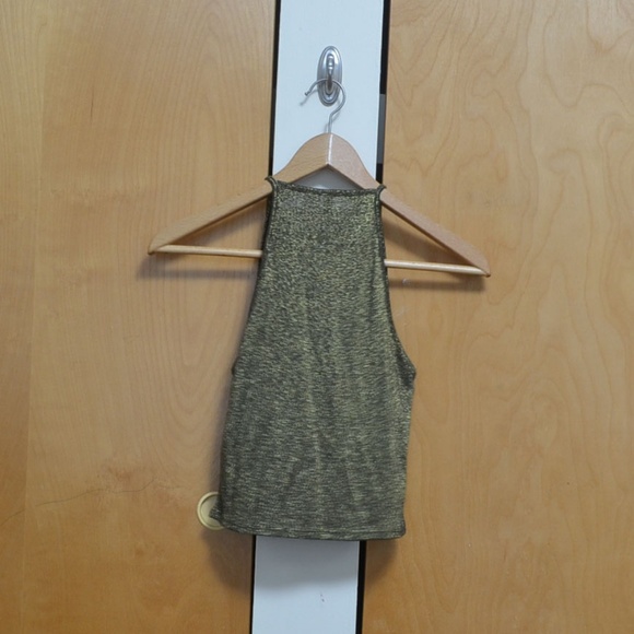 Gold Sleeveless Top | 2 for $10 Bundle Item - Picture 2 of 3